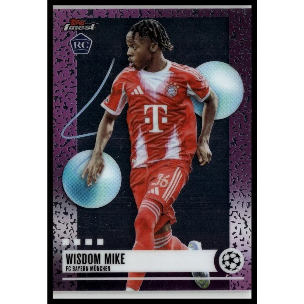 2025-26 Finest UEFA Wisdom Mike Refractor Bayern